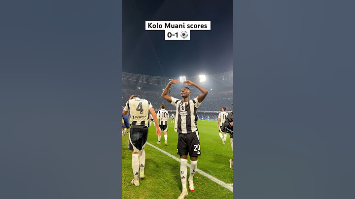 Kolo Muani’s celebration after his first goal at his debut ⚪️⚫️ #goal #celebration #juventus