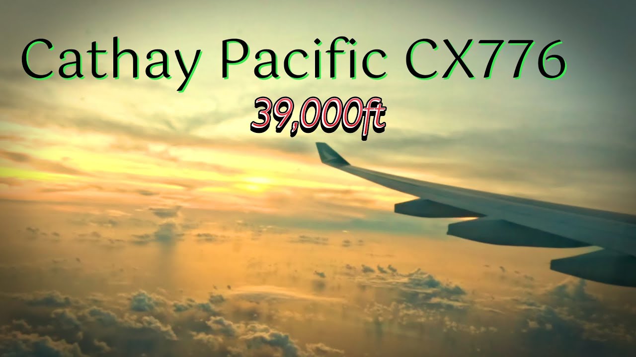 My Trip From Jakarta to Hong Kong, Cathay Pacific CX776! 