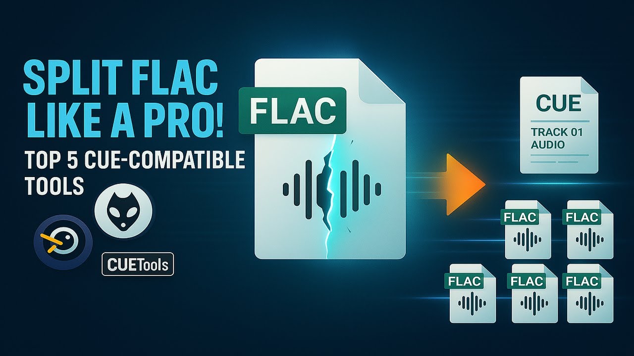 5 Tools to Split FLAC With a CUE File Into Separate Tracks