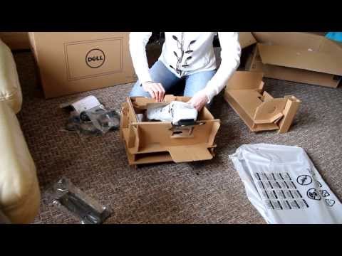 Dell P2414H Monitor Unboxing