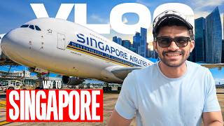 Premium Class Flight Safar & Singapore की खूबसूरती | Vlog No . 391