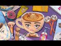 Italian Brainrot : Ballerina Capuchina Paper Squishy / DIY Skincare + Makeup 