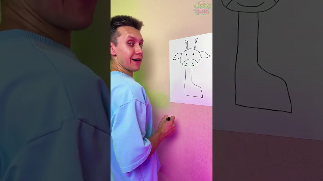 So Fun!!🎨😄 Draw on the Back! 