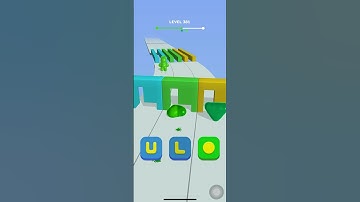 Blob shifter 3D Level 381 gameplay #shorts