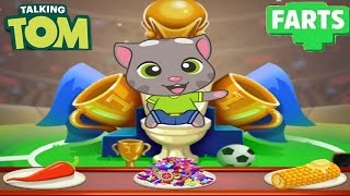 TALKING TOM FARTS WORLD Stadium olympics GAMEPLAY screenshot 5