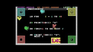 Micro Mouse Goes Debugging (Commodore 64, 1983)