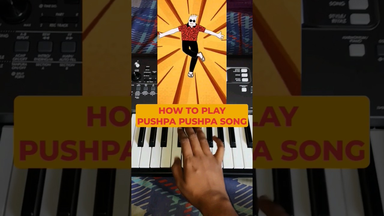 Pushpa Pushpa Song Piano Tutorial 