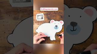 Polar Bear Craft - Free Template