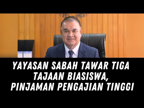 Yayasan Sabah tawar tiga tajaan biasiswa, pinjaman pengajian tinggi