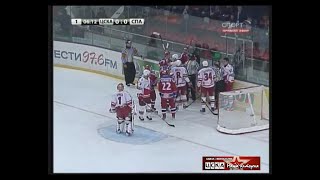 2009 ЦСКА (Москва) - Спартак (Москва) 2-1 Хоккей. КХЛ, полный матч