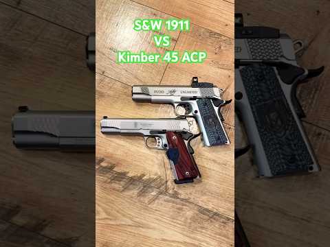 Kimber vs S&W 1911 🔥 Which Would You Trust?