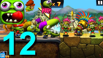 Zombie Tsunami New Background Mexico Aztec Walkthrough Part 12 / Android iOS Gameplay HD