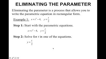 Topic 52-Parametric Curves