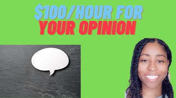 User Interviews Review | $100/Hour For Your Opinion