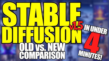 Stable Diffusion 1.5 Installation And Comparison In Under 4 Minutes!