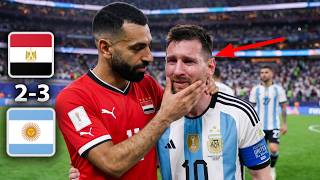 Argentina vs Egypt Highlights  3-2 | Messi Crying For happiness💔 🔥 screenshot 5