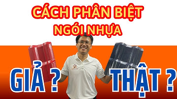 3 cách phân biệt ngói nhựa chuẩn nhất. Xem ngay TRÁNH BỊ LỪA !!! Lưu ý khi mua ngói nhựa PVC/ASA