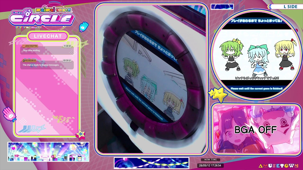 Amusetown] maimai DX Live Stream - YouTube