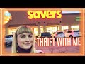 Come Thrifting With Me to the Savers and Goodwill 50% Off Sale | Try on Thrift Haul