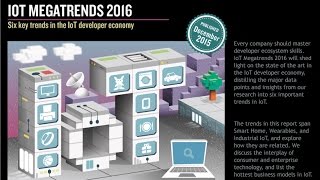 Webinar on IoT Megatrends 2016 by Stijn Schuermans