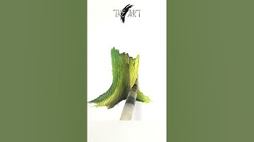 easy tree stump painting lEasy technique to painting  || trunk #art #shorts #painting
