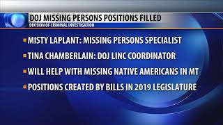 State adds 2 new positions to help with missing Native Americans in Montana