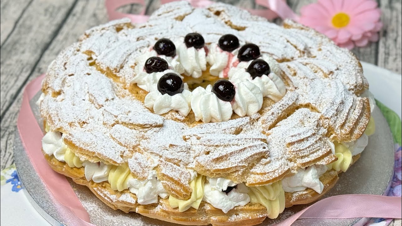 Zeppolone di San Giuseppe con Crema Chantilly