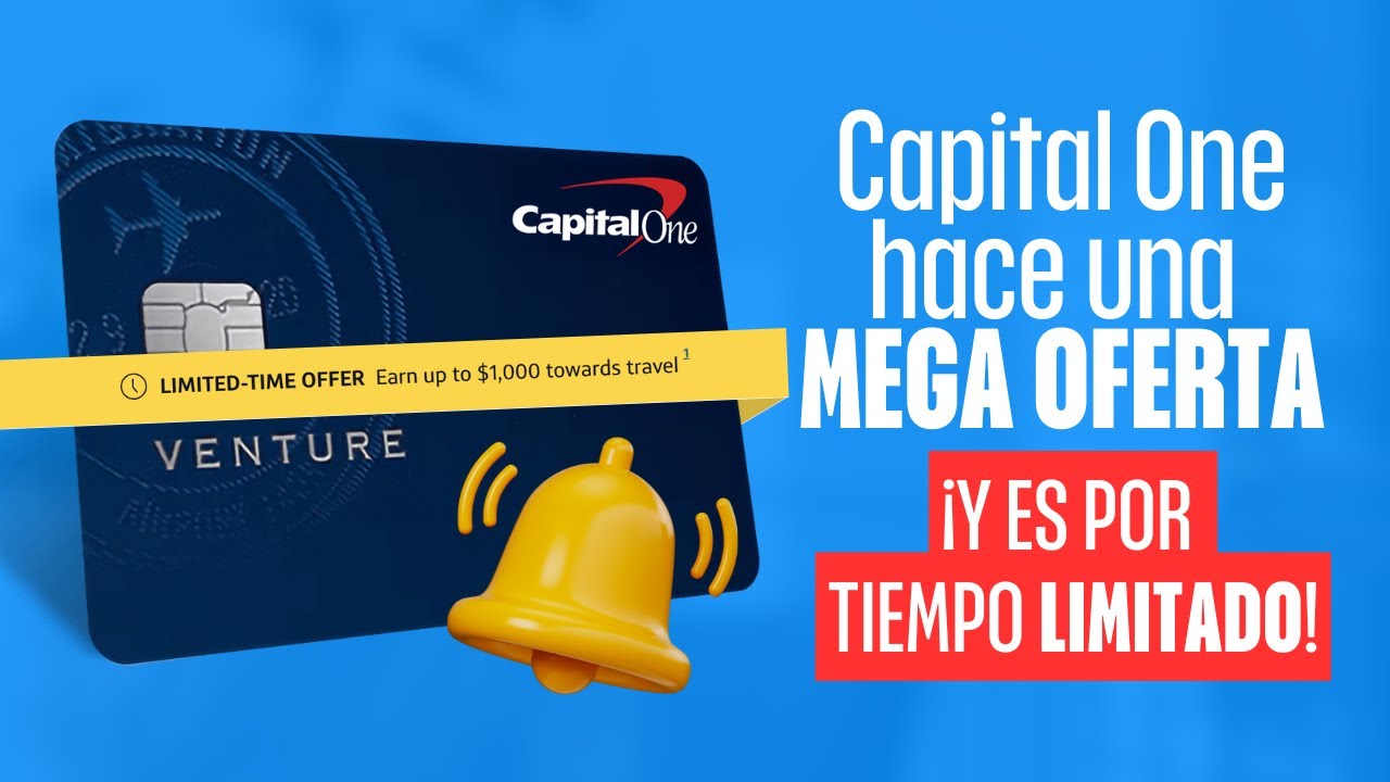 Capital One Venture lanza su MEJOR oferta: 75,000 puntos + $250
