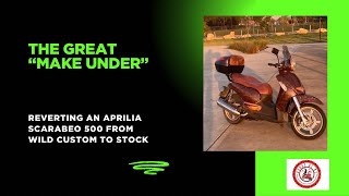 The Aprilia Scarabeo 500 'Make Under'