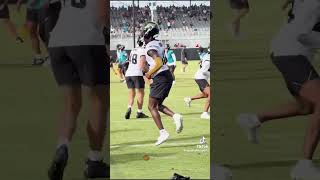 @quicktake.sports: Travis Hunter working Both sides of the ball at training camp #jags #duvall