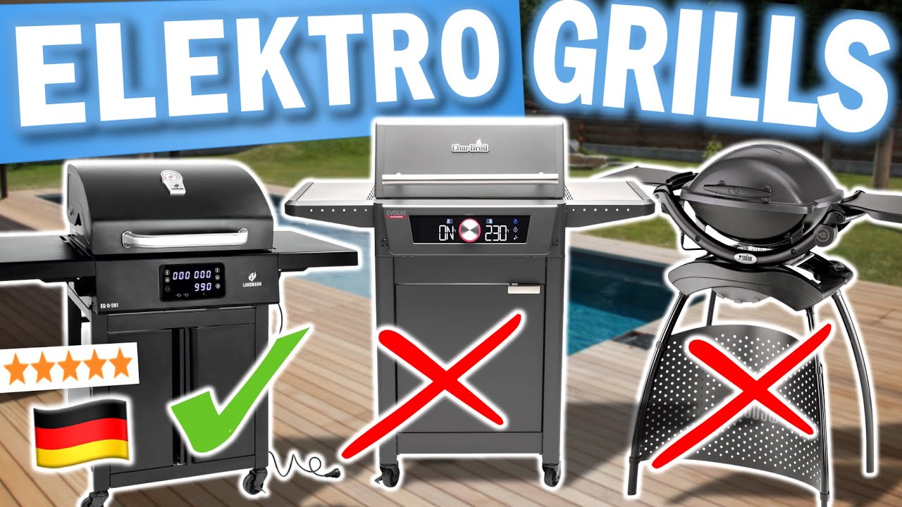 ELEKTROGRILL kaufen: Top 3 Elektrogrills 2026 im Vergleich!