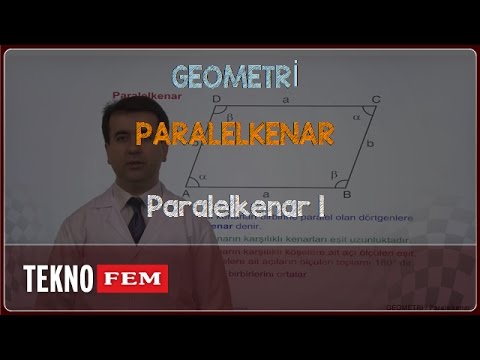 YGS-LYS GEOMETRİ - Paralelkenar 1