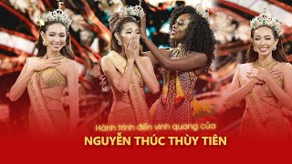 Hành trình chinh phục vương miện đầy tự hào của Hoa hậu Hòa bình Quốc tế Thùy Tiên