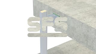 SFS - NVELOPE® NVF2F System - Vertical Floor to Floor Cladding Application