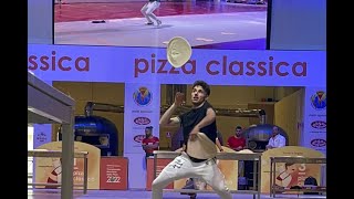 Campione Mondiale Pizza freestyle 1°Clas. Nicola Matarazzo - Campionato mondiale della pizza 2022