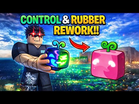 Rubber Rework Concept Blox Fruits Winter Update Changes EVERYTHING ️ Control & Rubber Rework ...