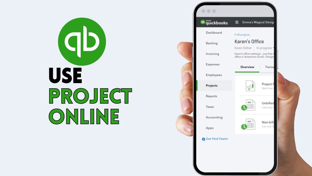 HOW TO USE PROJECTS IN QUICKBOOKS ONLINE | STEP-BY-STEP QUICKBOOKS ...