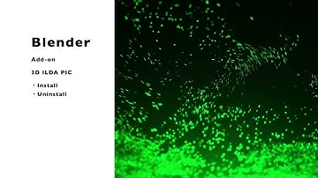 How To Install the 3D ILDA PIC Addon In Blender