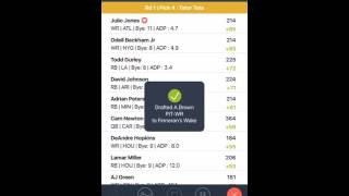 Draft Kit IQ App Preview