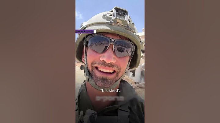 Israeli soldier vows to ‘crush’ people of Gaza, Lebanon and Iran