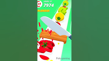 Perfect slices game Level 17 😲#video#short #game