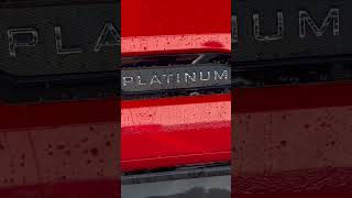2023 Tundra Platinum Iforce Max Supersonic Red.