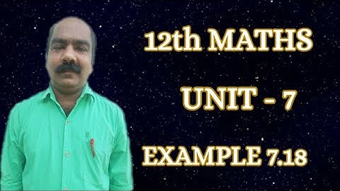 #18 | 12th maths chapter 7 EXAMPLE 7.18 class 12 online class online school e learning education