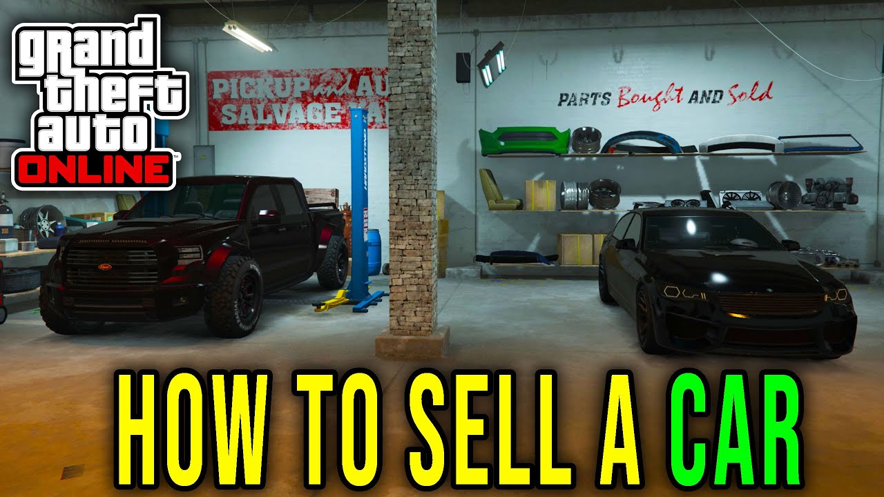 HOW TO SELL A CAR GUIDE GTA Online YouTube 