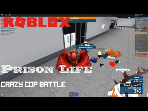 Roblox Prison Life Taking Down Massive Amounts Of Cops Youtube - locus roblox prison life