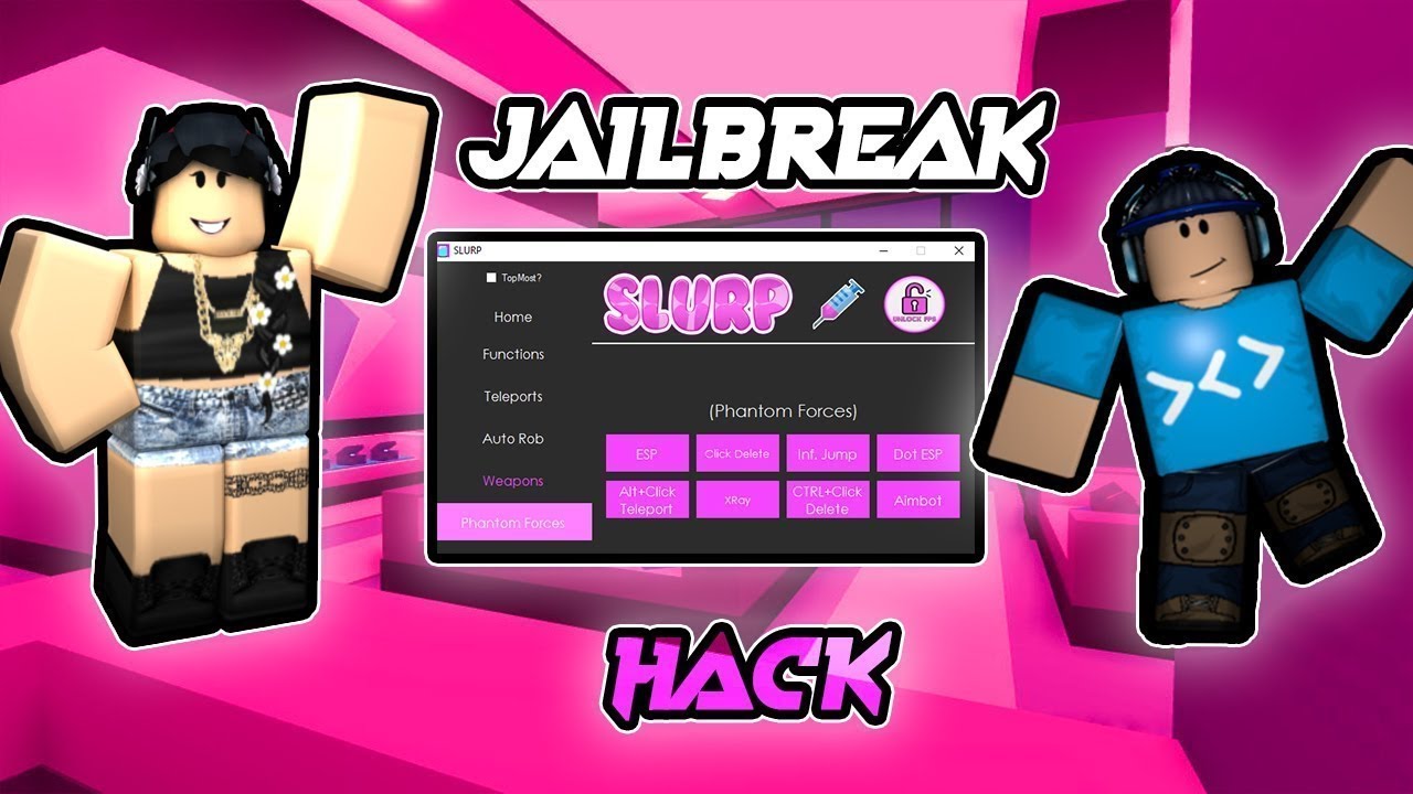 New Hack In Roblox Jailbreak Slurp Updated 2018 Link In