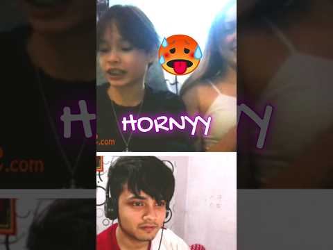 Hot Girl Wants To F** me on Omegle 😳 | Indian Boy on Omegle #memes #shorts