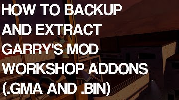 How To Backup and Extract Garry