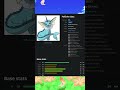 Top 5 Highest HP Stats among Water Type Pokémon #shorts #pokemon #types #ranking