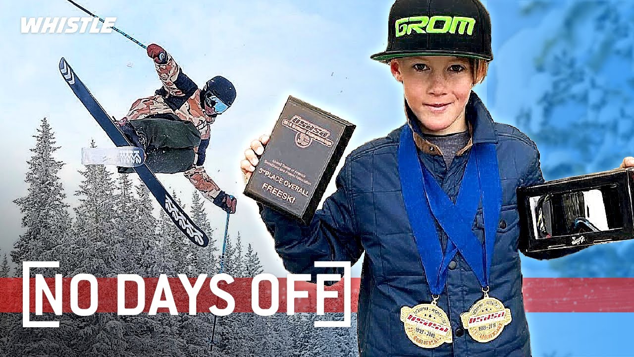 11-Year-Old LEGENDARY Skier “Shredz” Is A Future Olympic STAR! ⛷️